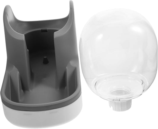 Milisten Automatic Pet Water Dispenser Gravity Waterer for Cats and Dogs Durable Design Removable Water Bowl for Convenient Hydration