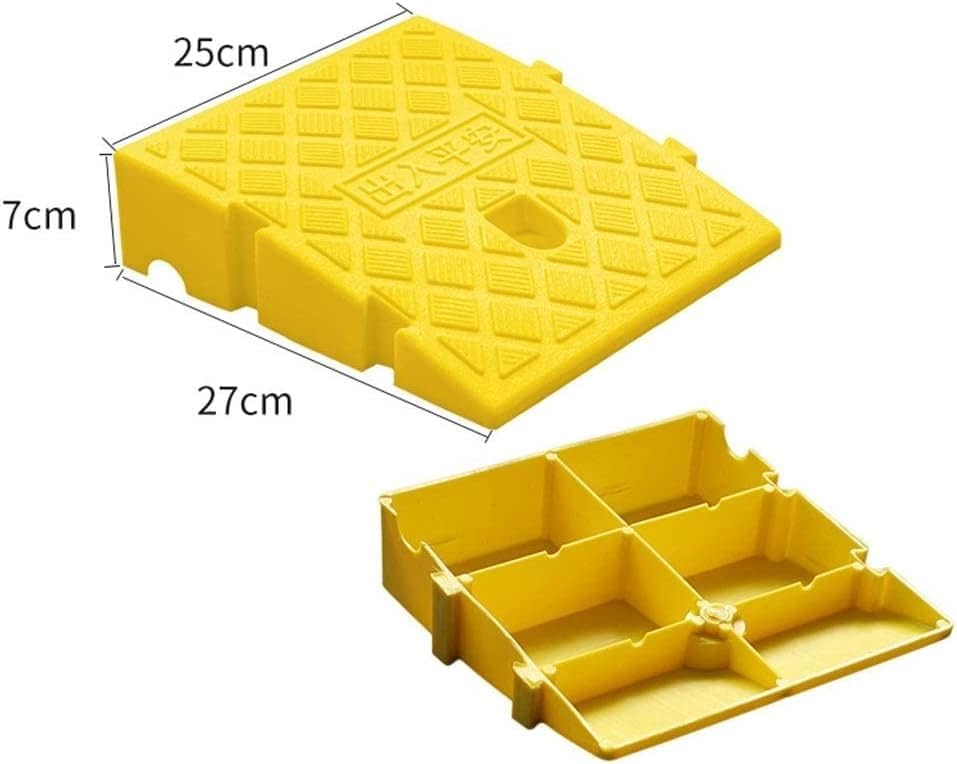Portable Dog Ramps for Cars - Lightweight Folding Ramps for Small Vehicles, Scooters & Wheelchairs - Easy Access Threshold Steps for Pets