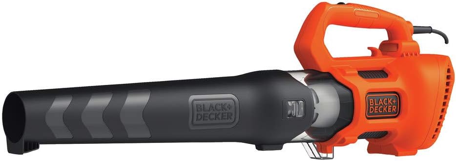 BLACK + DECKER Electric Leaf Blower, Hand Held Blowers for Lawn Care, Up to 450 CFM and 140 MPH Power, Axial, Lightweight, Corded (BEBL750)