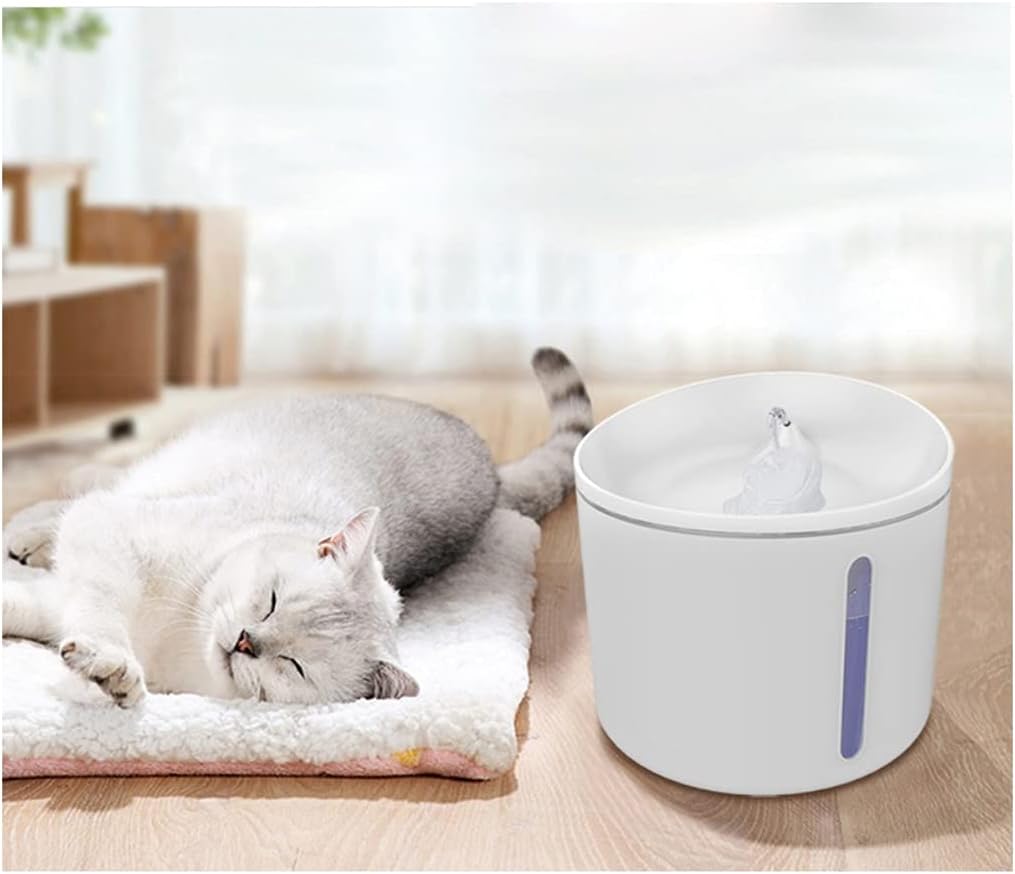 Cats Automatic Water Fountain Healthy and Hygienic Pet Drinking Bowl Super Quiet Flower Electric Water Feeding Anti Dry Design