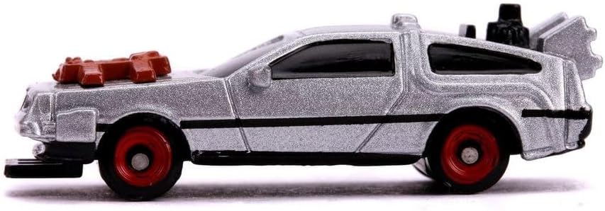 Jada Back to The Future 1.65" Nano 3-Pack Die-cast Cars, Toys for Kids and Adults