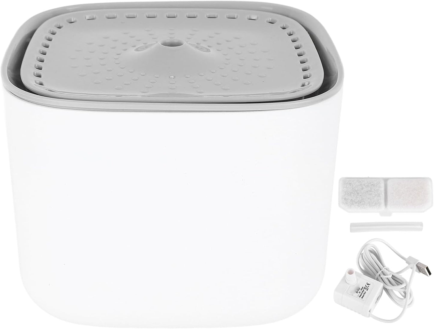 Automatic Pet Water Fountain, 3L Capacity, Circulating Filtration, Detachable Design, with Non Slip Base, for Cats and Dogs