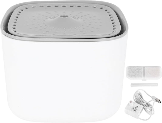 Automatic Pet Water Fountain, 3L Capacity, Circulating Filtration, Detachable Design, with Non Slip Base, for Cats and Dogs