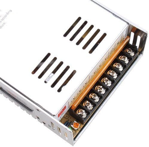 BMOUO 12V 30A DC Universal Regulated Switching Power Supply 360W for CCTV, Radio, Computer Project, LED Strip Lights, 3D Printer
