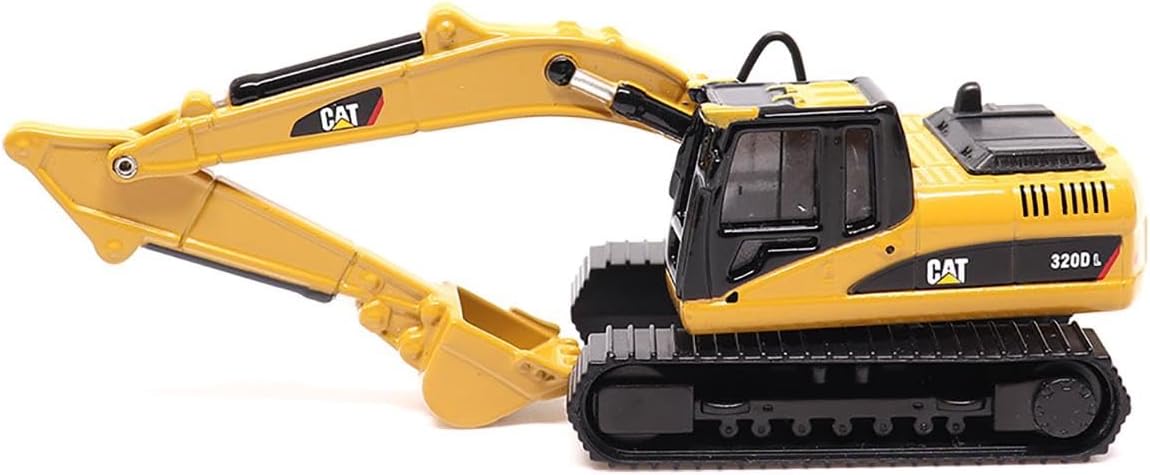 Diecast Masters 1/87 Kenworth T880s SBFS 40in Sleeper Tandem Tractor w/Lowboy & Caterpillar 320D L Hydraulic Excavator 84420