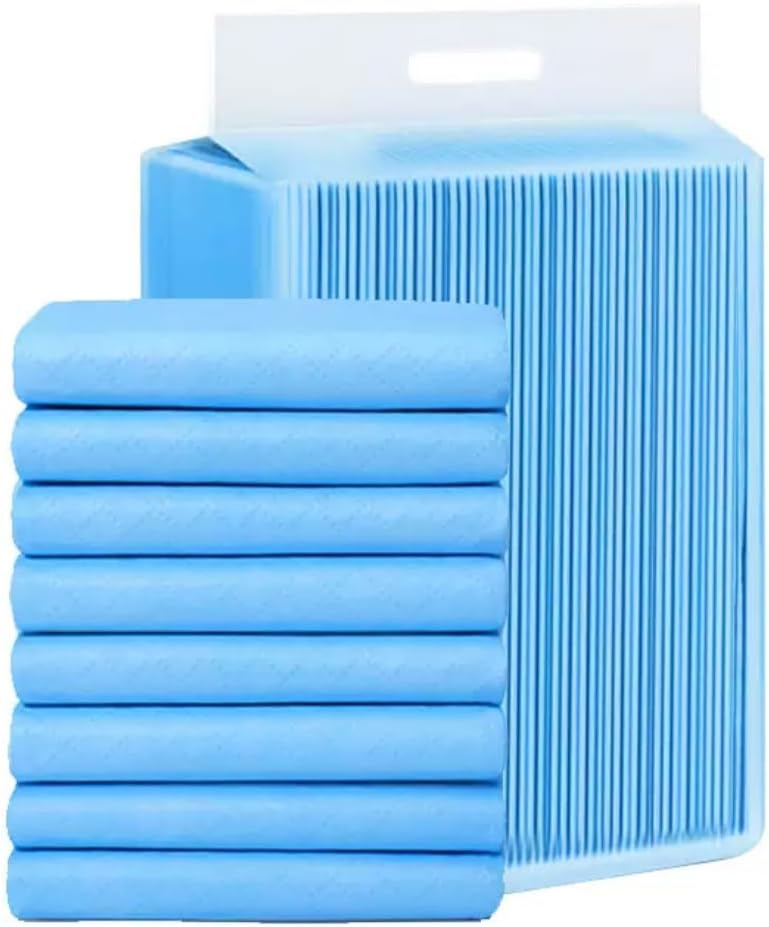 Super Absorbent Puppy Pee Pads | 40 Pads (23x23 Inch) | Quick-Dry Lock for Training, Indoor & Overnight Use | Leak-Proof Pet Pads for Small to Large Dogs