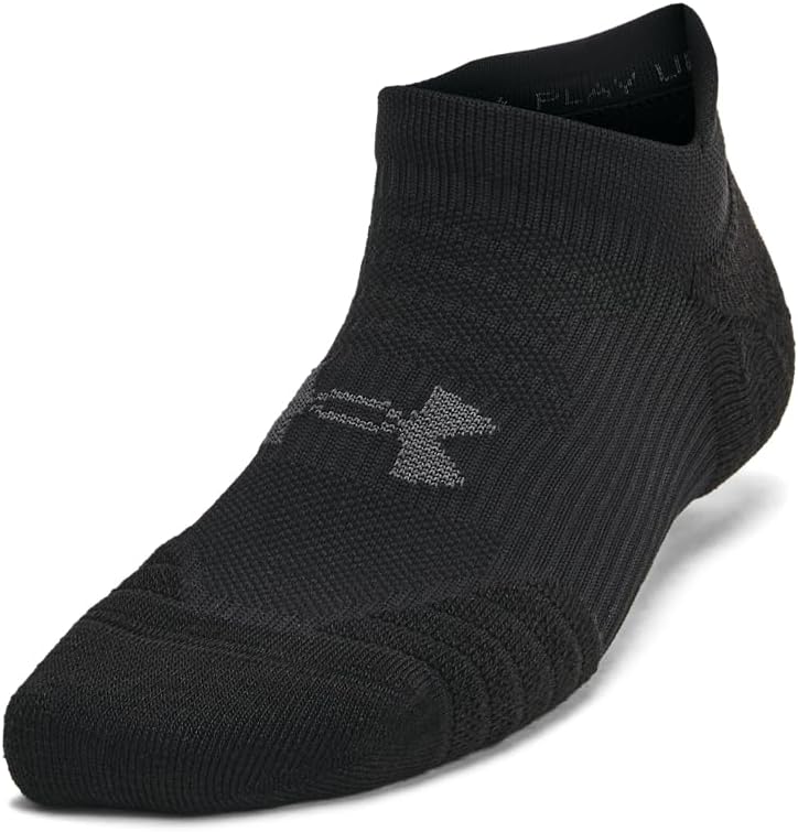 Under Armour womens Play Up No Show Socks 3 Pack
