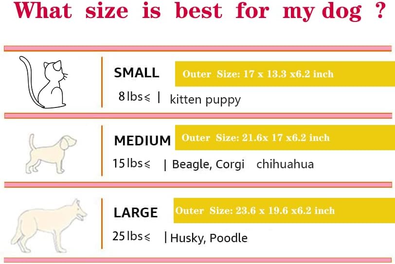 Gigreinc Dog Bed for Small Dogs - Cute Pink Leopard Dog Bed,Cat Beds for Indoor Cats Washable - Square Shape Cat Dog Sofa Bed Pet House Nest Cave(M, 20.8"L x 18"W x 5.5"）