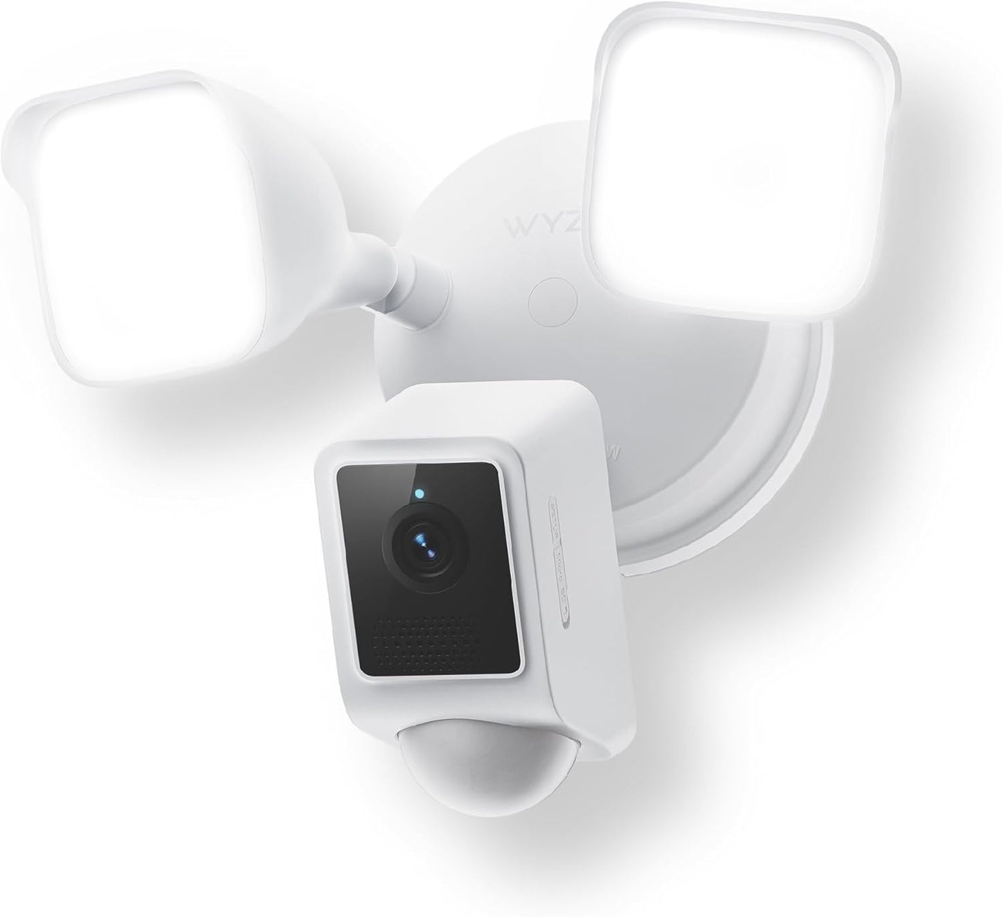 WYZE Floodlight Camera v2, Security Camera Outdoor, 2K HD with Color Night Vision, 2800-Lumen LEDs, 160° Wide View, 105dB Siren, Works with Alexa & Google Assistant, Wired, Free Expert Support