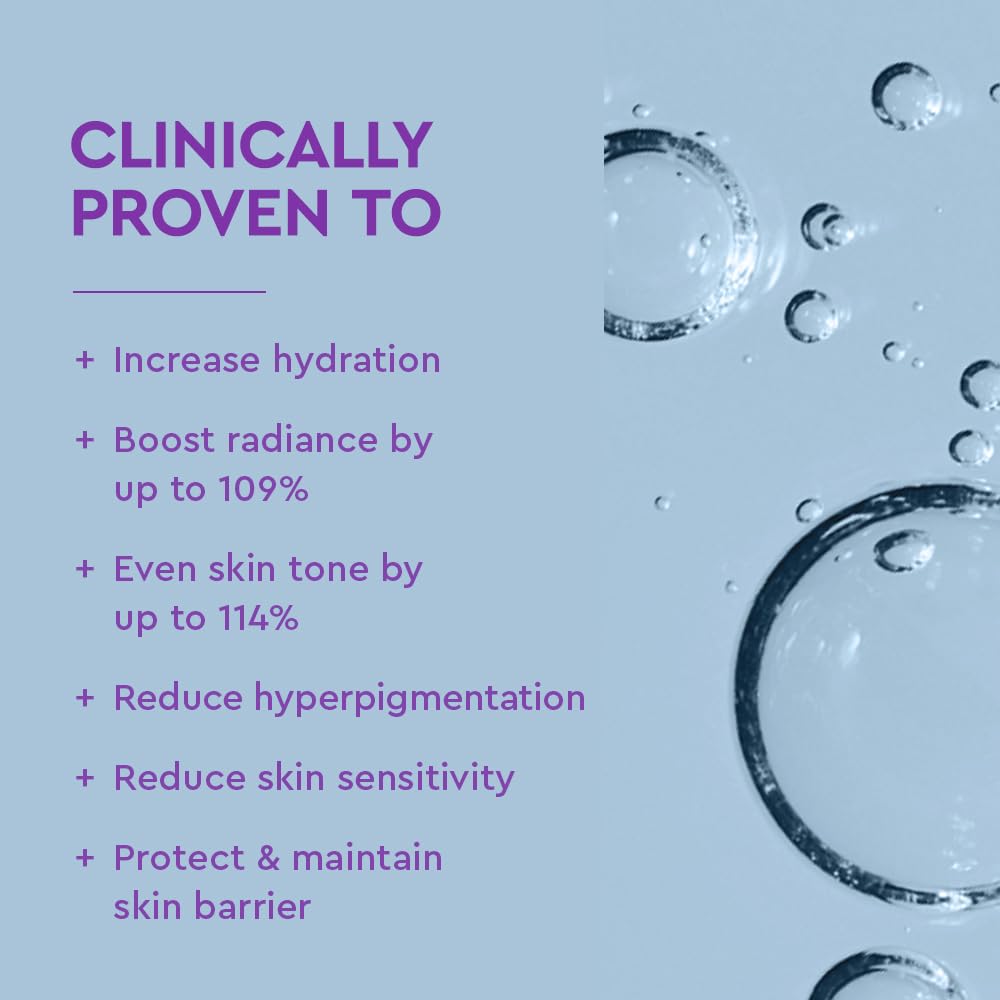 BYOMA Brightening Serum - Barrier Repair Serum - Brightening & Hydrating Face Serum with Hyaluronic Acid, Niacinamide & Ceramides - Hyaluronic Acid Serum For Face, Glowing, Radiant Skin - 1.01 fl. oz