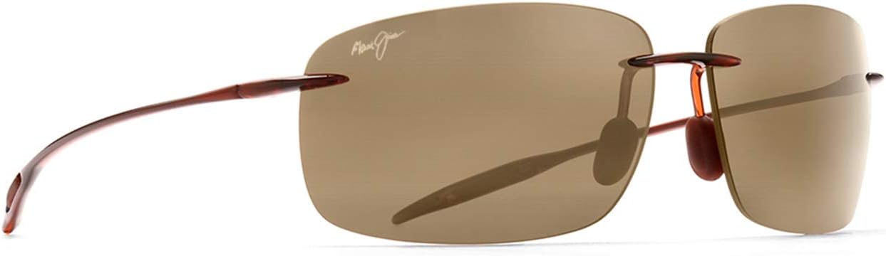 Maui Jim Men's and Women's Breakwall Polarized Rimless Sunglasses