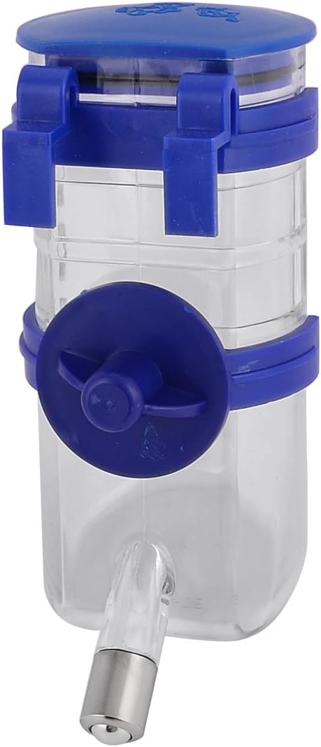 Blue Clear Pet Dog Cat Hamster Hanging Fountain Bottle Water Feeder (id: b88 737 2e7 e00 9fb