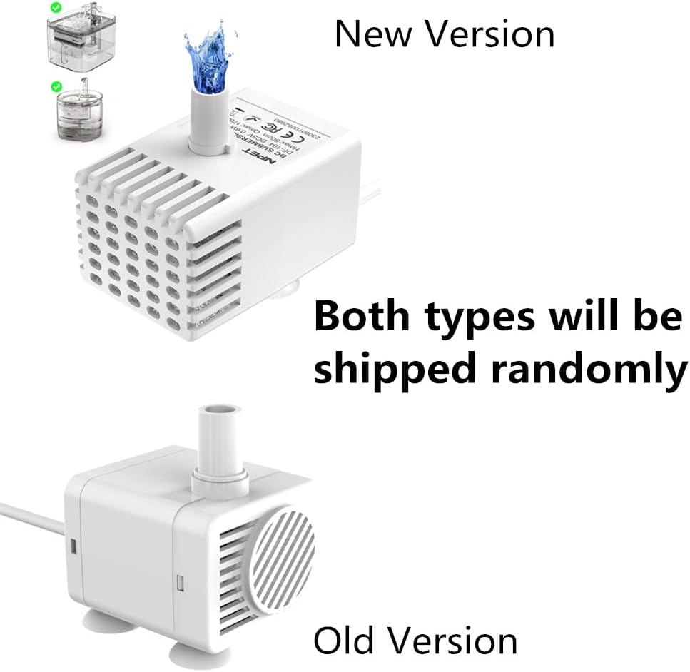 NPET Replacement Pump for Cat Water Fountain, Compatible with NPET WF050/WF020TP Pet Water Fountain