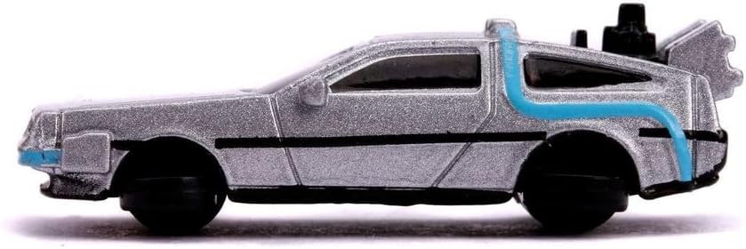 Jada Back to The Future 1.65" Nano 3-Pack Die-cast Cars, Toys for Kids and Adults