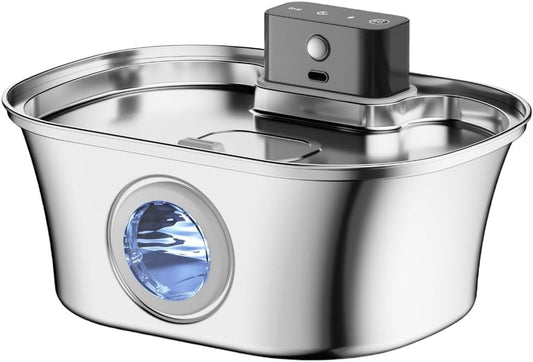 Battery Operated Pet Water Fountains Large Capacity Cats Water Dispenser for Dog,Cats, Multiple Pet