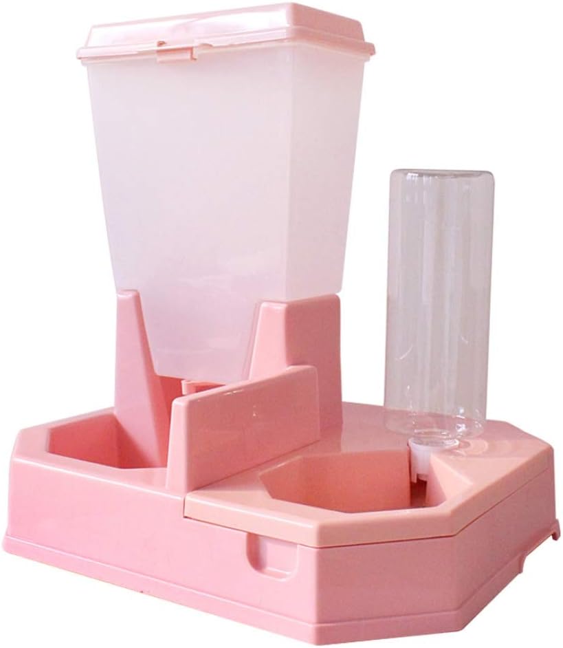 Pet Automatic Feeding and Watering Machine, 500ml Large Capacity Automatic Drinking Fountain