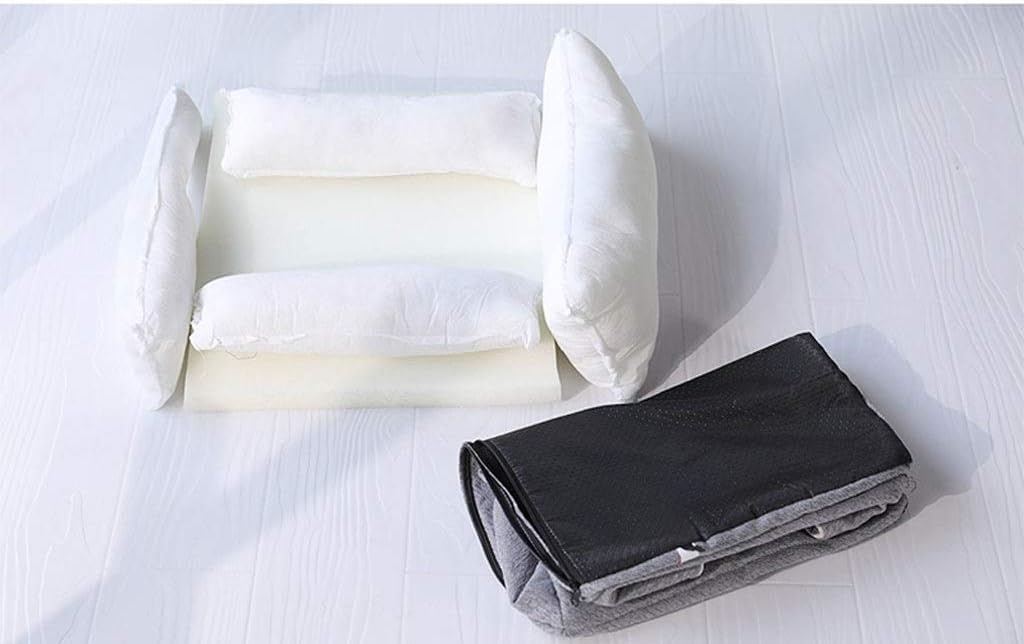 Kennel High Back Four Seasons Universal Dog Bed Removable And Washable Back Cat Litter Cat Villa Large Dog Small Dog Teddy Dog Bed Dog House Cat Litter Winter Warm Dog Bed P (Small)