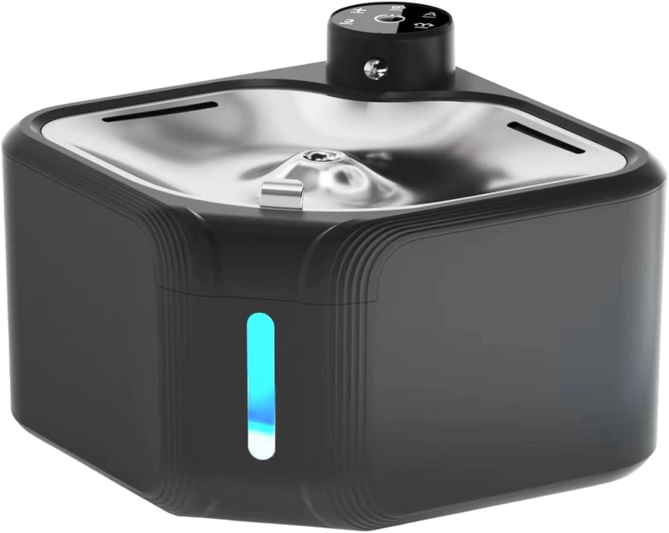 Smart-Circulate Dog Water Dispenser 2.8L Low Noise Design, ABS & Nonslip Tray for Daily Automatic Water Fountain