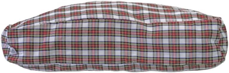 Midlee Christmas Plaid Dog Bed Cover (Large)