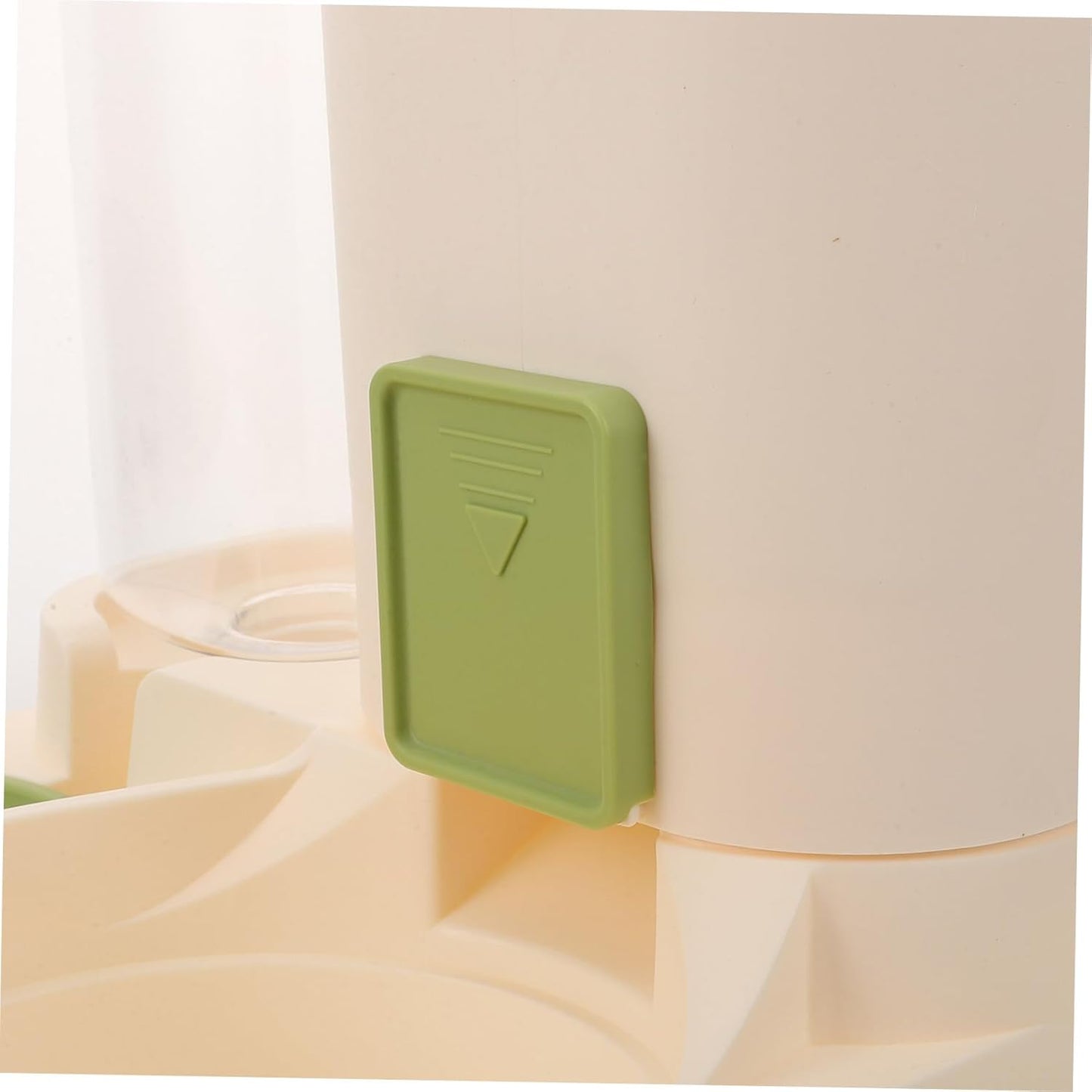 Milisten Automatic Pet Water Dispenser Food Feeder Large Capacity Dry Wet Separation Design for Cats and Dogs Easy to Clean Material Prevents Spills and Keeps Food Fresh