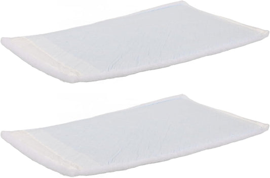 Milisten 2pcs Super Absorbent Disposable Puppy Pee Training Pads for Dogs Thickened Pet Pee Pads for Indoor and Outdoor Use for Puppies Kittens and Pets