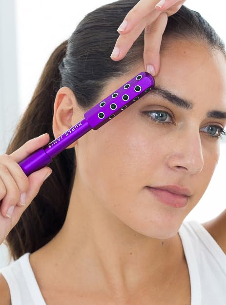 Nurse Jamie Uplift Facial Massaging Beauty Roller - Facial Massager with 24 Stones for Sculpting, Firming & Reducing Puffiness