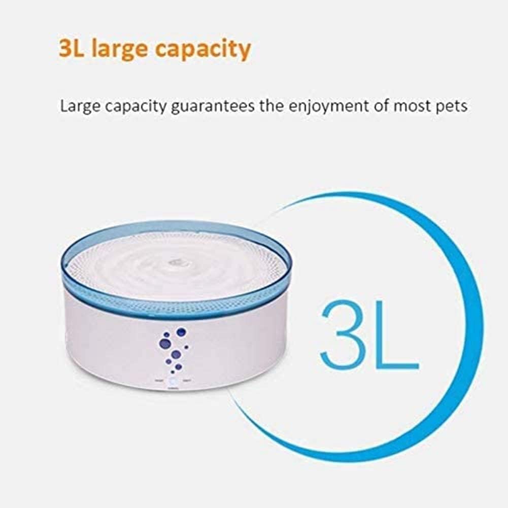 Cat Water Fountain Pet Fountain Automatic Drinking Water Dispenser for Cats Dogs Other Pets Flowing Water Easy to Clean