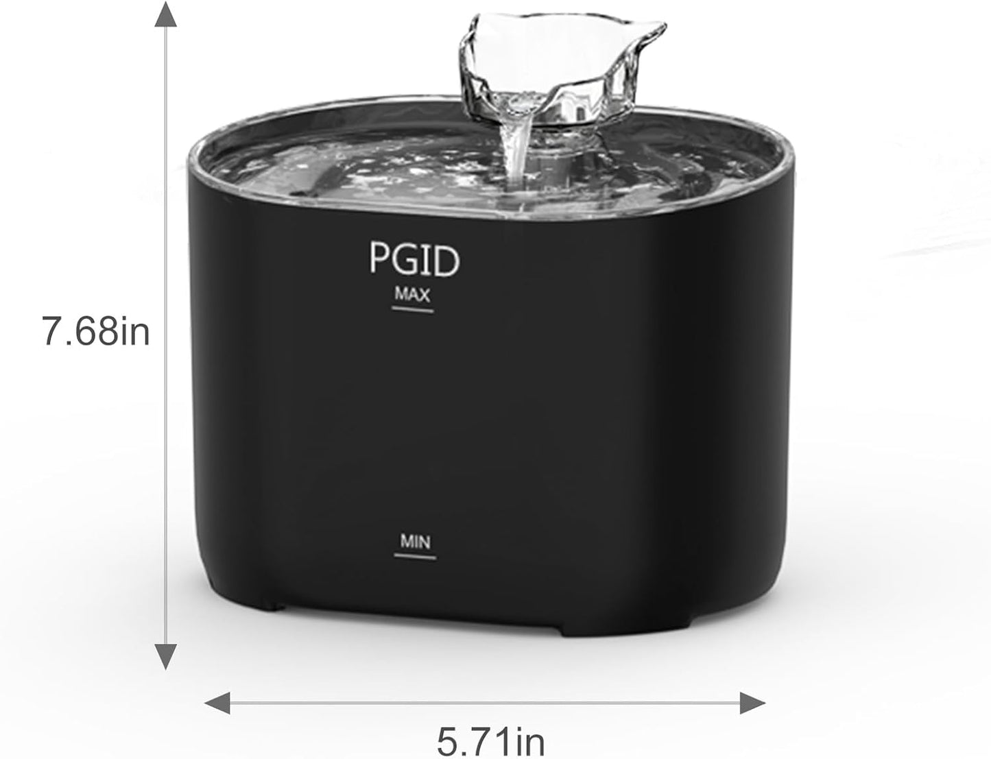 Cat Fountains for Drinking,74Oz/2.2L Pet Cat Water Fountain, Corded Automatic Water Dispenser for Cats Dog,Pet Dog Water Bowl Dispenser with Quiet Pump for Indoor