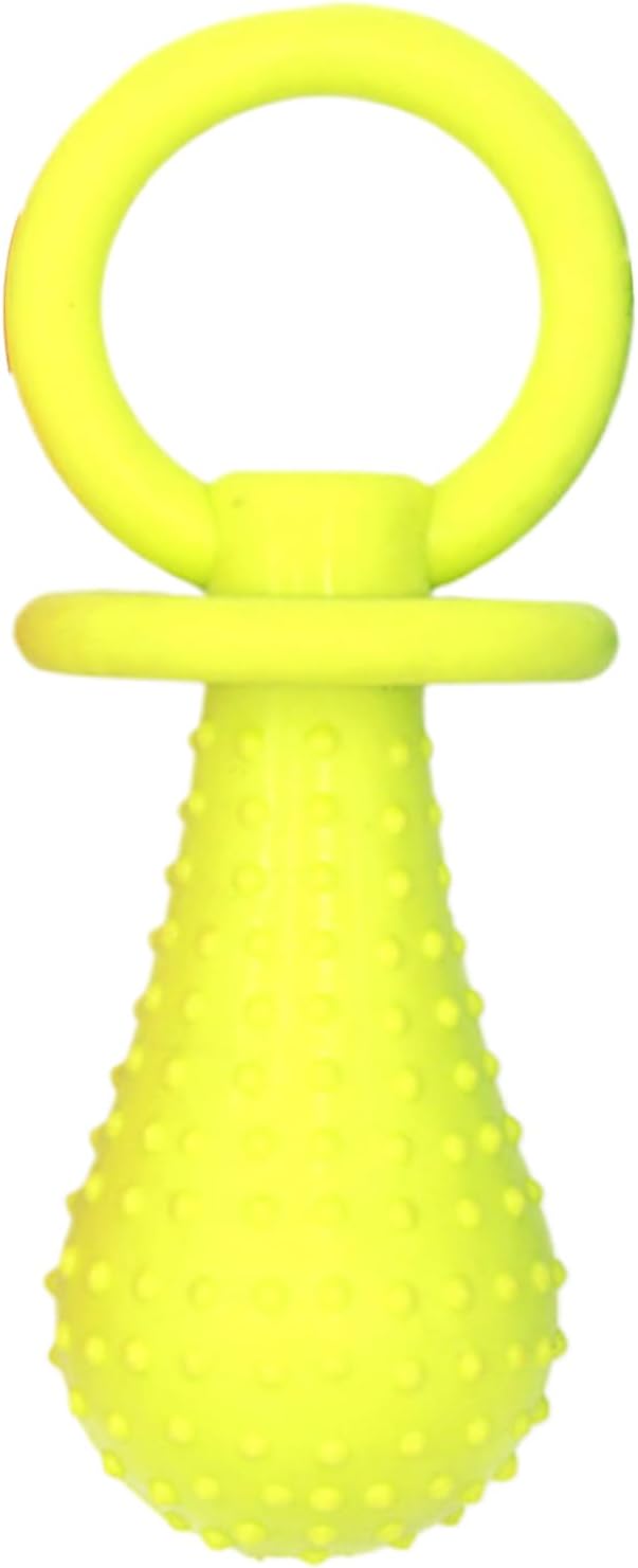 Dog Nipple Toy - Puppy Teething Imitation Breastfeeding Nipple, Responsive Safe Pet Molar Play Chew, Interactive Calming Teether for Travel Apartment Park Home Dorm Use 3.74x1.5 Inches