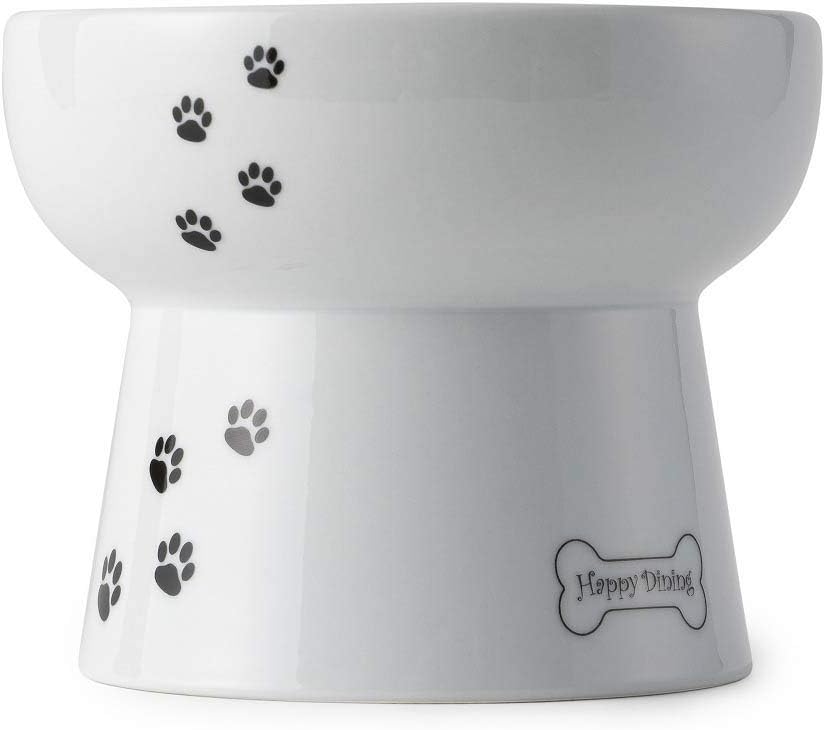 Necoichi Raised Dog Water Bowl, Elevated, for dogs and cats, pets feeding feeder Non-slip for small dogs Dishwasher and Microwave Safe, No.1 Seller in Japan! (Dog, Water Bowl)