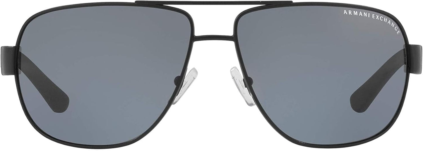 Armani Exchange Mens AX2012S Rectangular Sunglasses