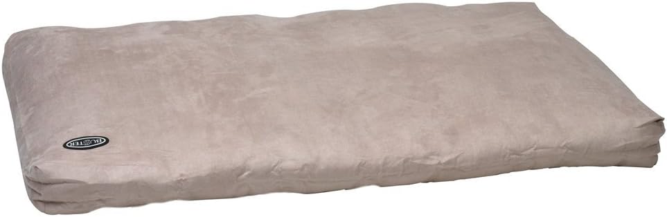 Kruuse Buster Memory Foam Dog Bed, 47" x 39", Beige