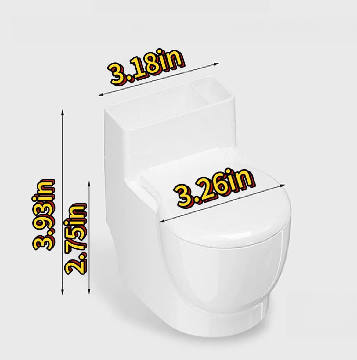 Toilet Water Bowl for Cat,Toilet Shaped Pet Water Dispenser for Cat Dog, Small Funny Bowl for Dogs and Cats Hilarious Gravity Pet Fountain, for Your Cat Drink More Water (White)