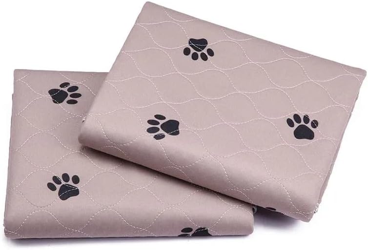 Reusable Waterproof Dog Pee Pad Large Washable Puppy Training Mat, Fast Absorbing & Leakproof Whelping Pad