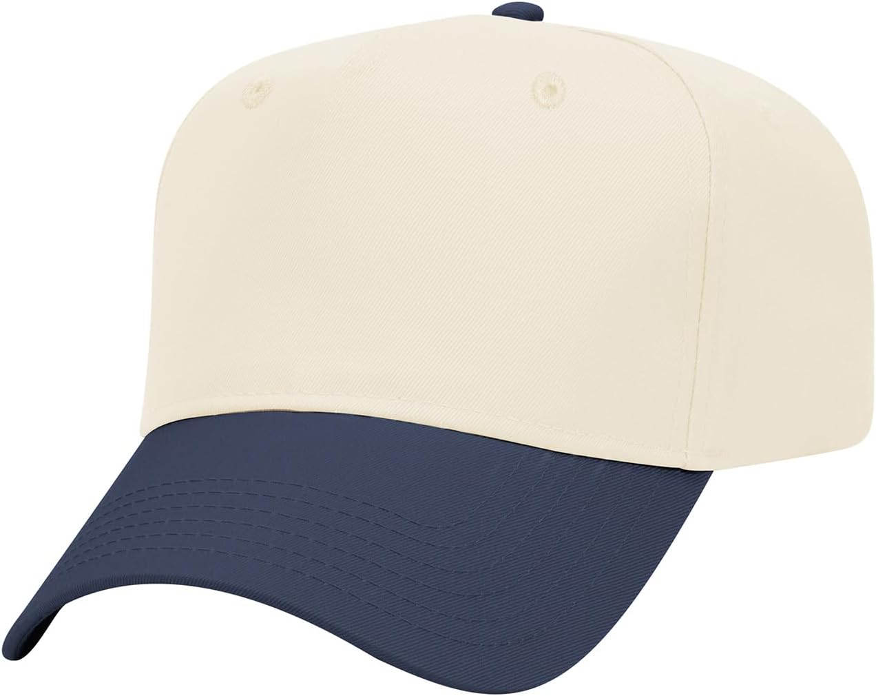 OTTO Cap 5 Panel Mid Profile Baseball Cap OTTO 31-069