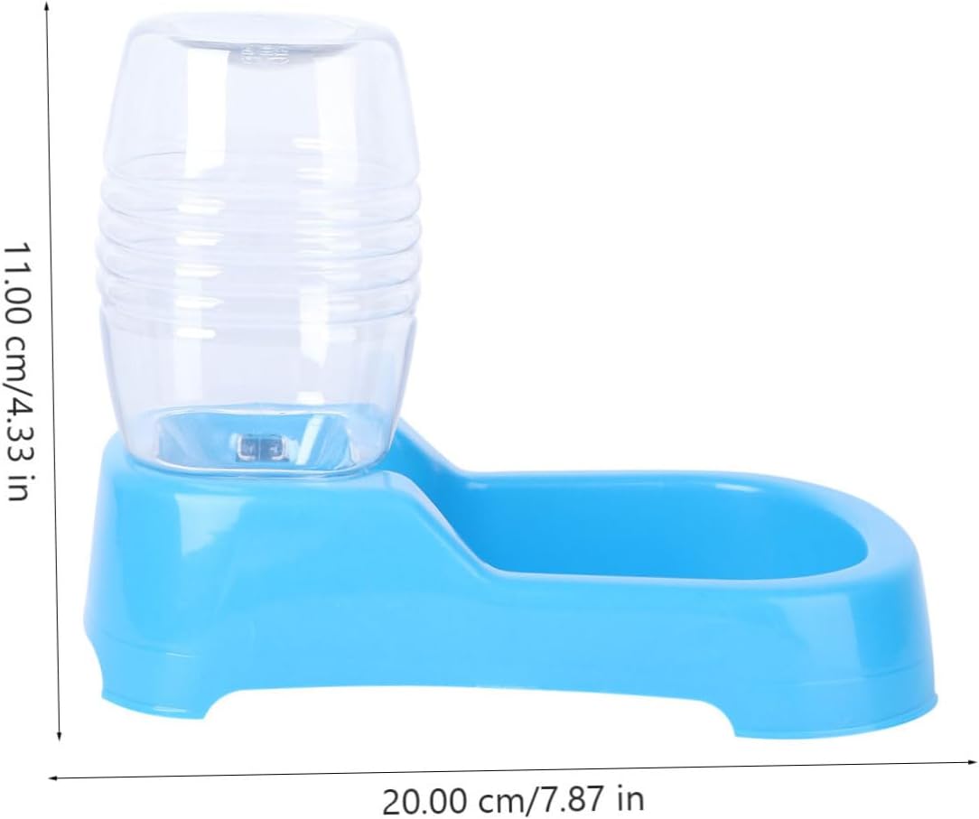 Milisten Pet Water Feeder Creative Dog Water Bowl with Smooth Surface Design for Home Automatic Refill Puppy Drinking Tool