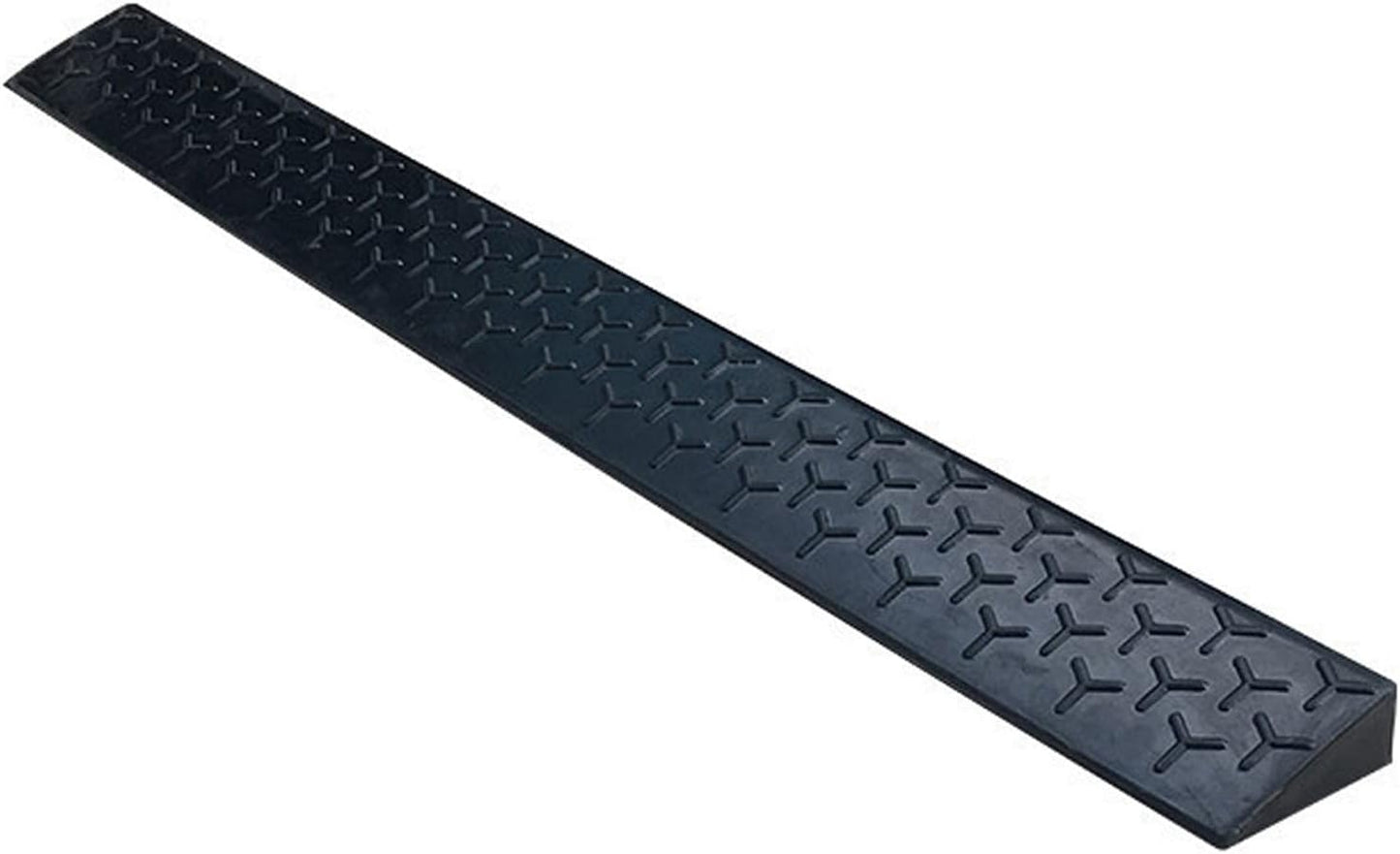 Garage Ramp Edge Solid Rubber Driveway Curb Ramps, 1 to 7 cm High Heavy Duty Threshold Ramp Loading Ramps Car Slop Ramps Heavy Duty Portable Drive Ramps for Driveway Vehicles Suv Truck Forkli