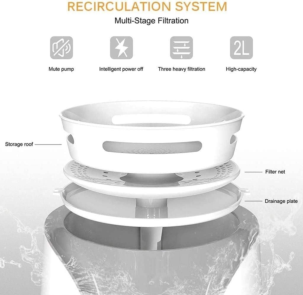 Cat Water Fountain Automatic Pet Water Fountain Dog Cat Water Dispenser Pet Drinking Fountains