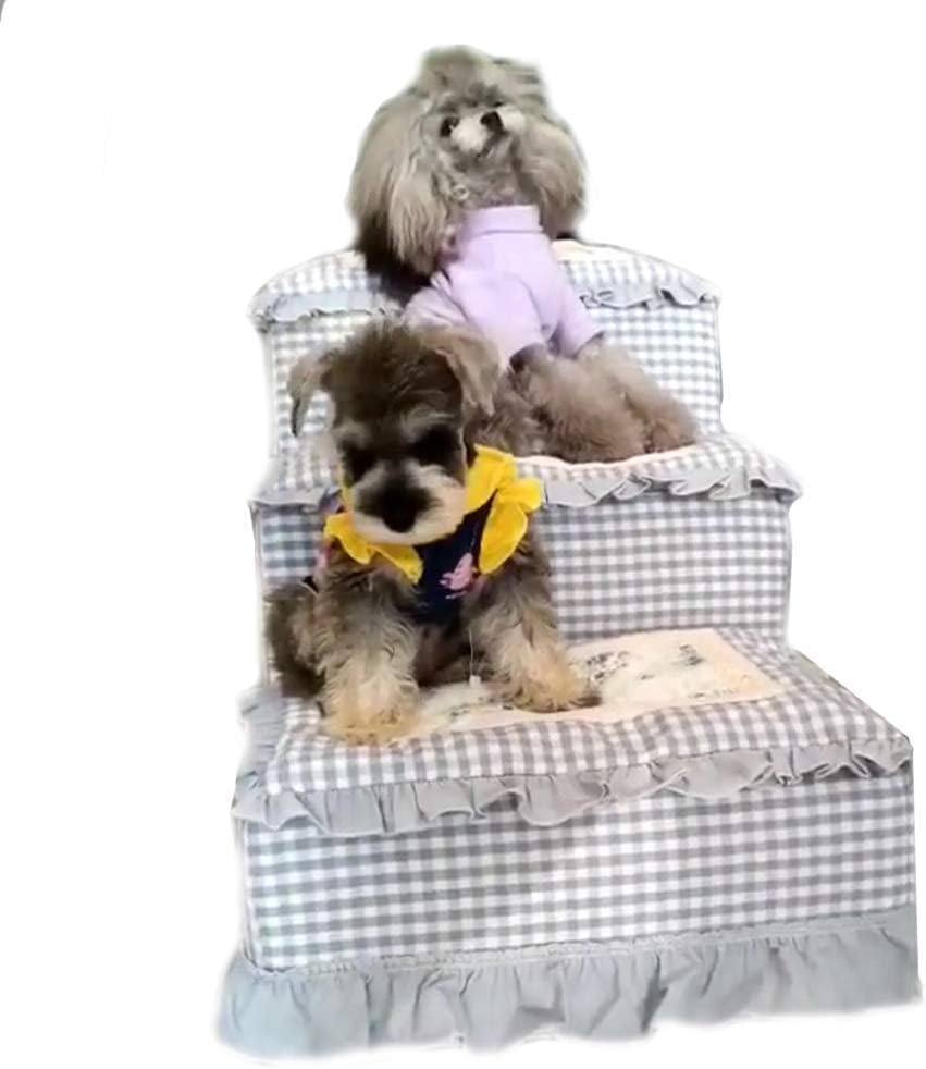 Teddy Washable Ladder Stepper Bed 3 Step Dog Stair Stairs Steps