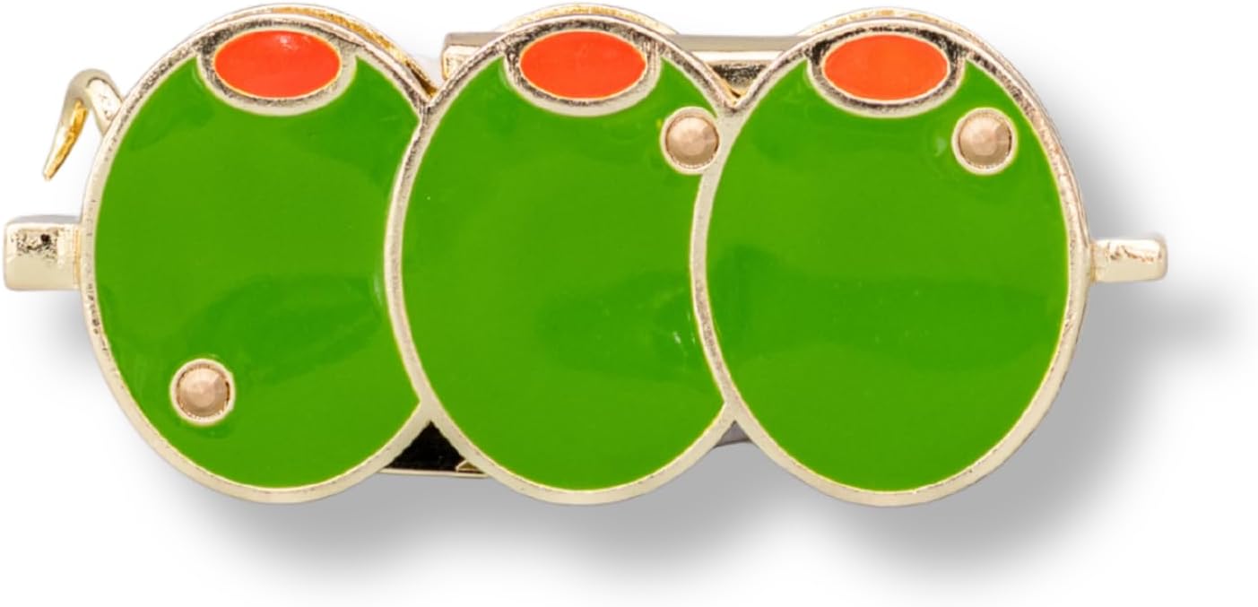 ban.do Novelty Martini Olive Corkscrew and Bottle Opener, Aesthetic Barware and Cocktail Tools (Olives)