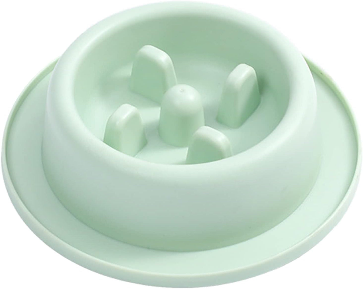 Slow Feeder Dog Bowls Fun Puzzle Feeding Bowl Interactive Puppy Round Bowls Safe Healthy Skid Design Dog Slow Feeder Bowl Small Puppy Slow Feeder Dog Bowls Small Breed Wet, Pink