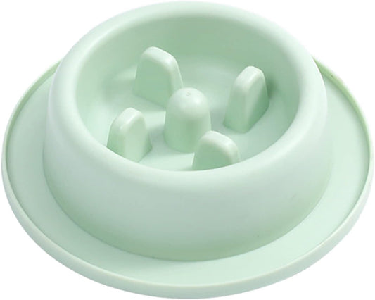 Dog Slow Feeder Round Bowl Interactive Fun Shape Bowls Bloat Stop Choking for Small Dogs Slow Feeder Dog Bowls Small Breed Wet Food Fun Shape Non Slip