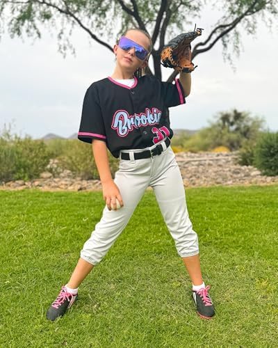 STELLE Baseball/Softball/Fastpitch Belt Girls Sports Elastic Adjustable Boys Uniform Belts Youth and Adult Sizes