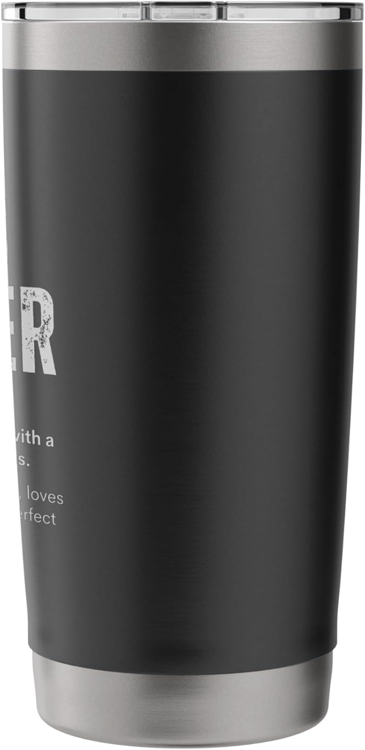 Grass Master Funny Lawn Care Gift for Yard Enthusiasts Stainless Steel Insulated Tumbler