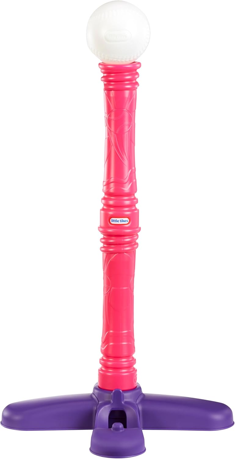 Little Tikes T-Ball Set, Pink, 5 Balls, for Toddlers Ages 18+ Months – Amazon Exclusive