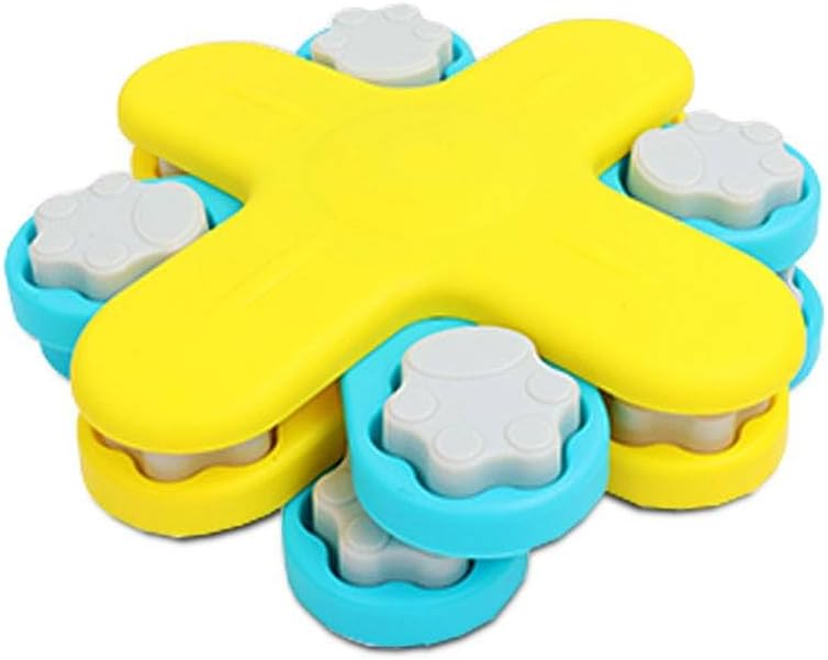 Level 3 Puzzle Feeder Dog Toy - Mental Stimulation Toys Slow Feeder Dog Bowls and Interactive Toy for Mental Growth of Small, Medium and Large Dogs