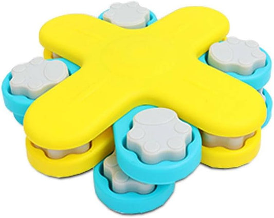 Level 3 Puzzle Feeder Dog Toy - Mental Stimulation Toys Slow Feeder Dog Bowls and Interactive Toy for Mental Growth of Small, Medium and Large Dogs