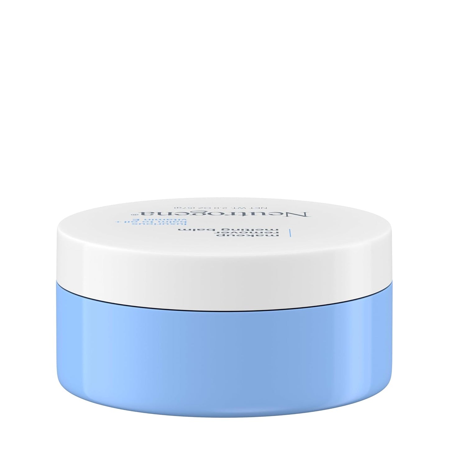 Neutrogena Makeup Remover Melting Balm to Oil with Vitamin E, Gentle and Nourishing Cleansing Balm for Eyes, Lips, or Face, Travel-Friendly for On-the-Go, 2.0 oz