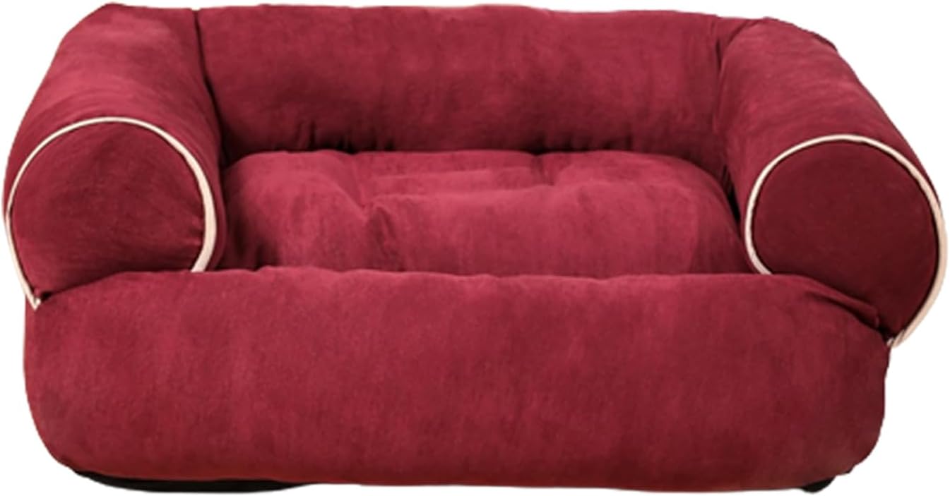 Pet Bed with Detachable Cushion Soft and Beautiful Non-Slip Dog Basket Dog Sofa Detachable Cushion Nest Pet Furniture