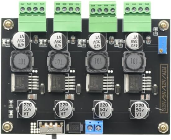 LM2596 Multi Channel Switching Power Supply 3.3V/5V/12V/ADJ Adjustable Voltage Output Power Supply Module